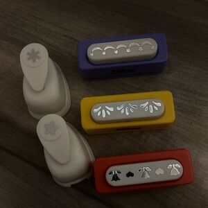 Craft Paper Punch Set with Assorted Designs